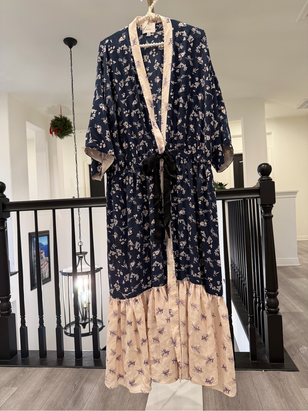 cinq à sept Silk Kimono Dress